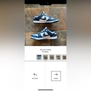 Nike Dunk Lows (Valerian Blue, size 9.5 men’s)